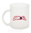 Чашка скляна Sum 41 logo Фроузен фото