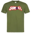 Мужская футболка Sum 41 logo Оливковый Мужская футболка Sum 41 logo Оливковый фото