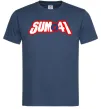 Мужская футболка Sum 41 logo Темно-синий Мужская футболка Sum 41 logo Темно-синий фото