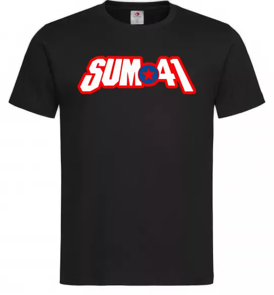 Мужская футболка Sum 41 logo Черный фото