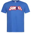 Мужская футболка Sum 41 logo Ярко-синий Мужская футболка Sum 41 logo Ярко-синий фото