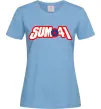 Жіноча футболка Sum 41 logo Блакитний фото