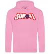 Мужская толстовка (худи) Sum 41 logo Розовый фото