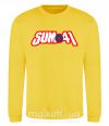 Свитшот Sum 41 logo Солнечно желтый фото