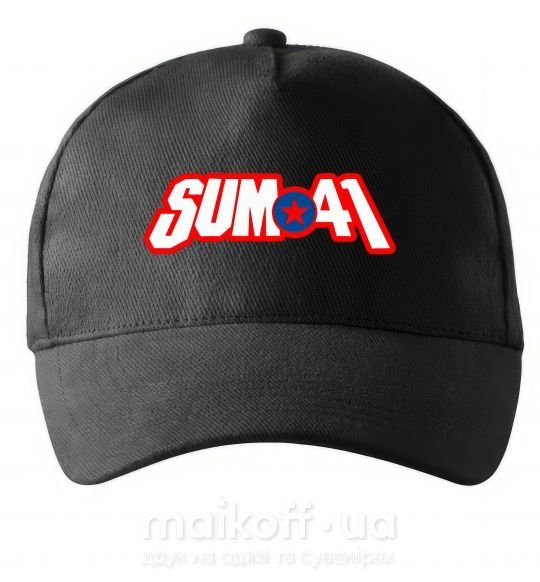 Кепка Sum 41 logo Чорний фото