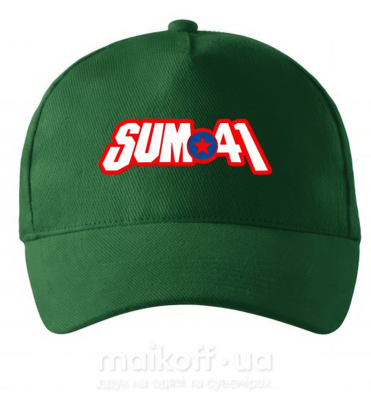 Кепка Sum 41 logo Темно-зелений фото