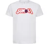 Детская футболка Sum 41 logo Белый Детская футболка Sum 41 logo Белый фото