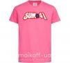 Дитяча футболка Sum 41 logo Яскраво-рожевий фото