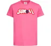 Детская футболка Sum 41 logo Ярко-розовый Детская футболка Sum 41 logo Ярко-розовый фото
