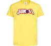Детская футболка Sum 41 logo Лимонный Детская футболка Sum 41 logo Лимонный фото