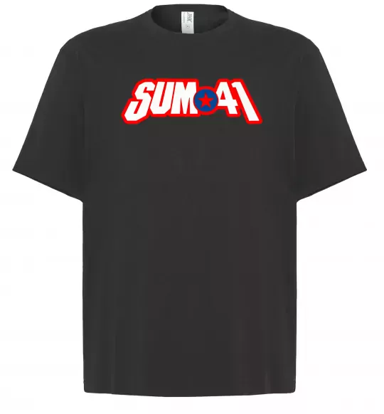 Футболка Оверсайз Sum 41 logo Чорний фото