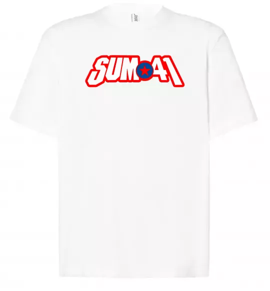 Футболка Оверсайз Sum 41 logo Білий фото