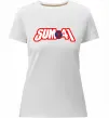 Женская премиум футболка Sum 41 logo Белый фото