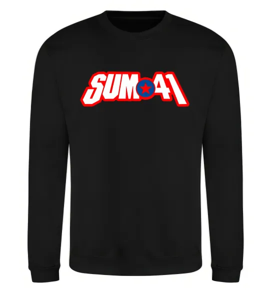 Свитшот Sum 41 logo Черный фото