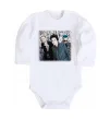 Детский боди Green Day group Белый фото