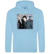 Жіноча толстовка (худі) Green Day group Блакитний фото