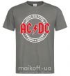Чоловіча футболка AC_DC high voltage Графіт фото