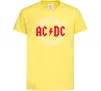 Детская футболка AC_DC high voltage Лимонный фото