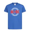 Дитяча футболка AC_DC high voltage Яскраво-синій фото