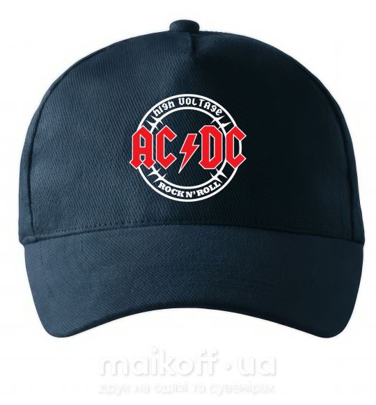 Кепка AC_DC high voltage Темно-синий фото