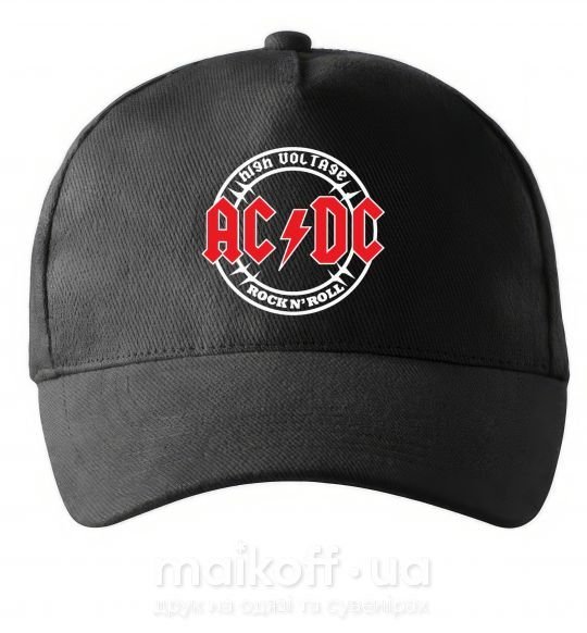 Кепка AC_DC high voltage Чорний фото