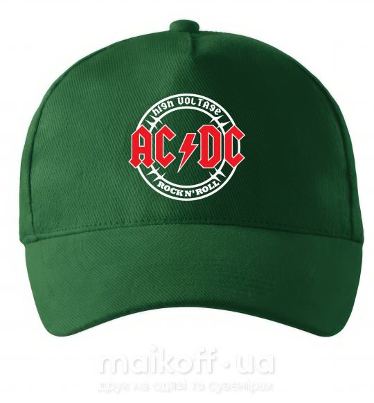 Кепка AC_DC high voltage Темно-зелений фото