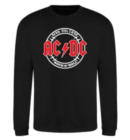 Свитшот AC_DC high voltage Черный фото
