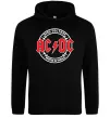 Чоловіча толстовка (худі) AC_DC high voltage Чорний фото