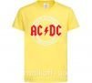 Детская футболка AC_DC high voltage Лимонный фото