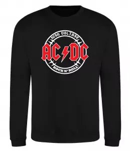 Свитшот AC_DC high voltage Черный фото