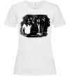 Жіноча футболка AC DC Band Білий фото