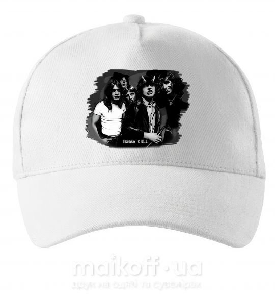 Кепка AC DC Band Белый фото