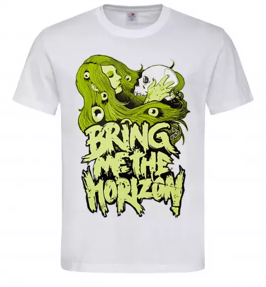 Мужская футболка BMTH Белый фото