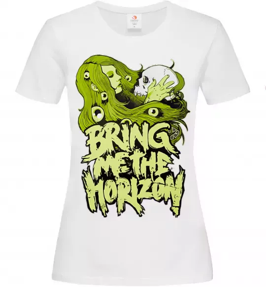 Жіноча футболка BMTH Білий фото