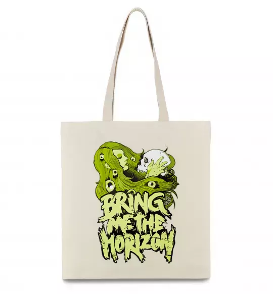 Эко-сумка BMTH Бежевый фото