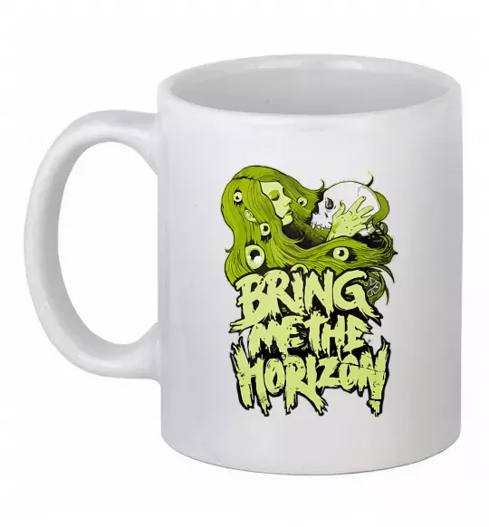 Чашка керамічна BMTH Білий фото