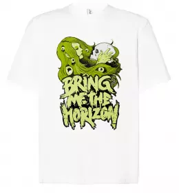 Футболка Оверсайз BMTH Crooked young Чорний фото