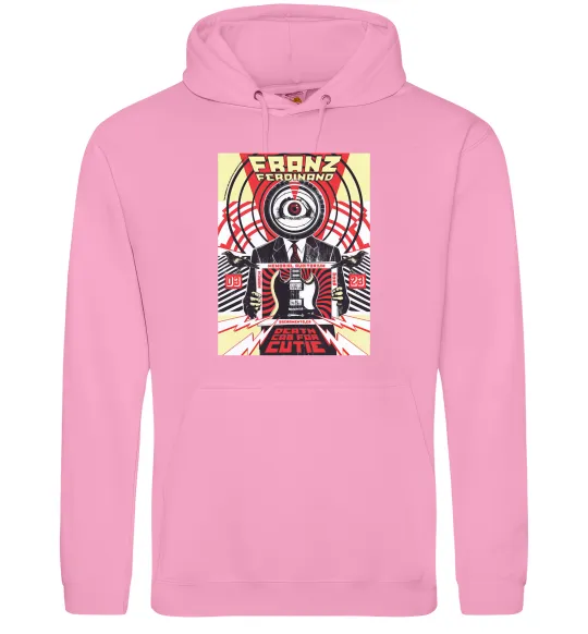 Чоловіча толстовка (худі) Franz Ferdinand poster Рожевий фото