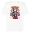 Футболка Оверсайз Franz Ferdinand poster Білий фото