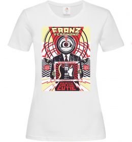 Женская футболка Franz Ferdinand poster