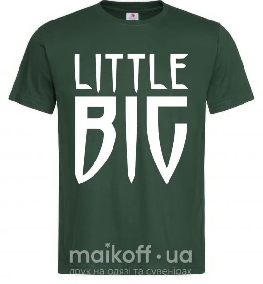 Мужская футболка Little big Темно-зеленый фото