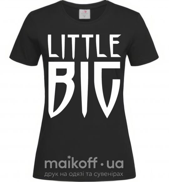 Жіноча футболка Little big Чорний фото