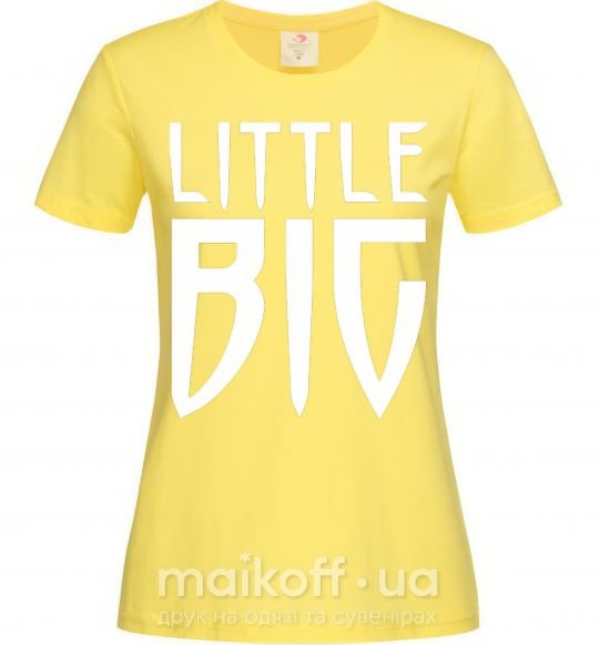 Женская футболка Little big Лимонный фото