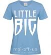 Жіноча футболка Little big Блакитний фото