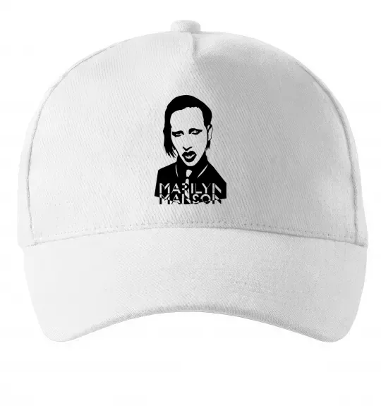 Кепка Marilyn Manson Белый фото