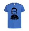 Детская футболка Marilyn Manson Ярко-синий фото