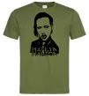 Мужская футболка Marilyn Manson Оливковый Мужская футболка Marilyn Manson Оливковый фото