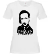 Жіноча футболка Marilyn Manson Білий фото