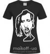Женская футболка Marilyn Manson face Черный фото