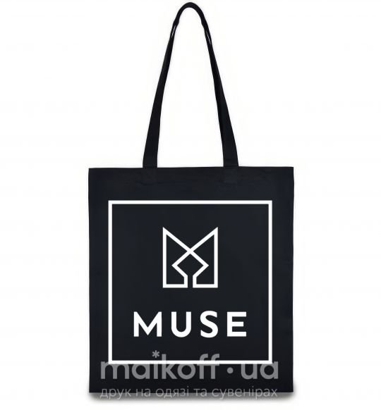 Эко-сумка Muse logo Черный фото
